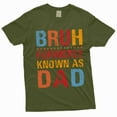 thumbnail image 1 of Men's Funny Father's day Bruh formerly known as dad T-shirt Christmas Fathers day tee for him (X-Large Military Green), 1 of 7