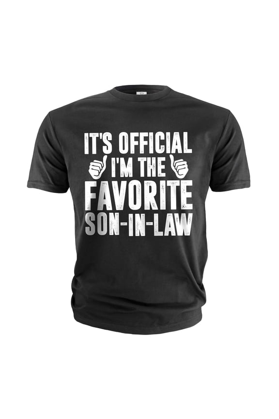 Men's Funny Favorite son-in-law T-shirt Son In Law gifts sarcastic humorous Gift from mother in law