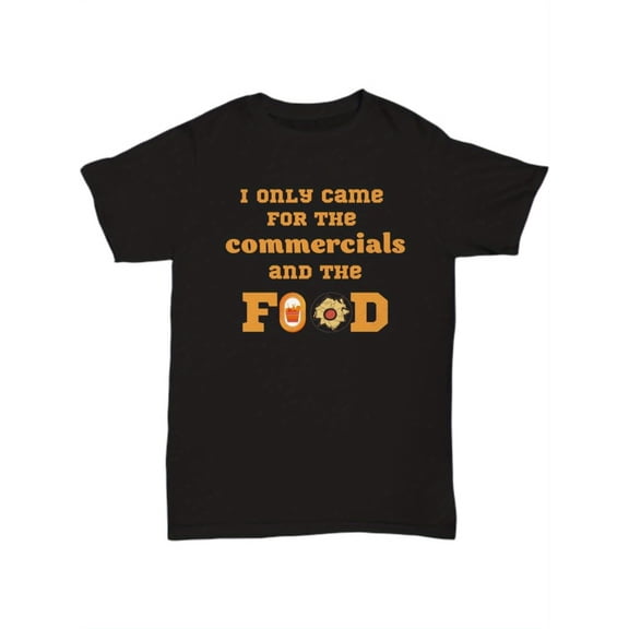 Men's Funny Football Championship Party T-Shirt - "ons, Black RegDay Gatherings, Sports Fan Apparel, Humorous Design, Bold Lettering Style, Soft Fabric, Durable Print