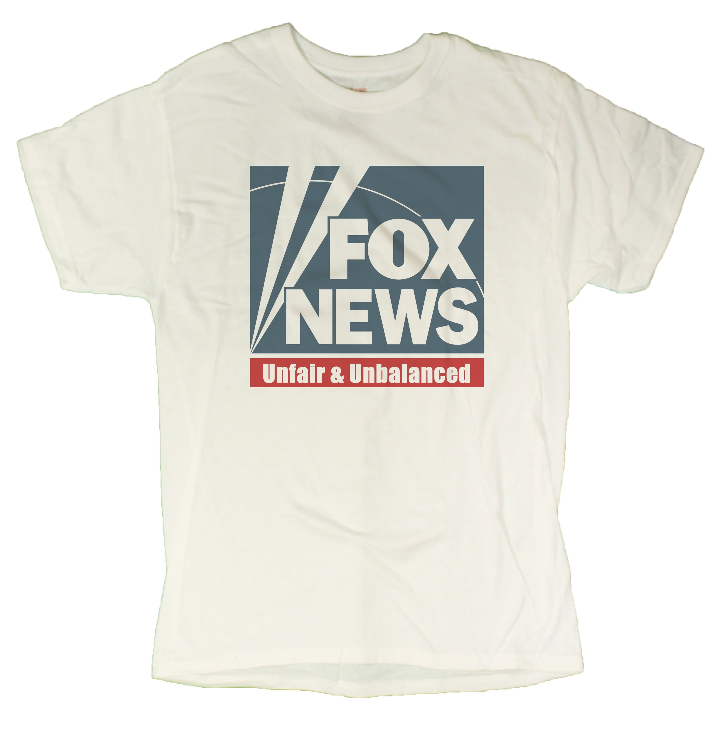 Men's Funny Fox News Parody T-Shirt (White, Small) - Walmart.com