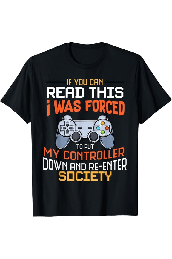 Men's Funny Gaming Video Game Controller T-Shirt