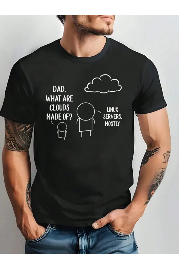 Men's Funny Graphic Software Developer T-Shirt
