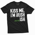 thumbnail image 1 of Men's Funny I am Irish...Ish St Patrick's Day T-shirt Irish Ireland clover shamrock shenanigans Tee, 1 of 7