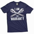 thumbnail image 1 of Men's Funny I am the Warranty T-shirt Father's day Dad Grandpa Papa Garage mechanic Tee shirt (4X-Large Navy Blue), 1 of 7
