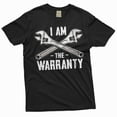 thumbnail image 1 of Men's Funny I am the Warranty T-shirt Father's day Dad Grandpa Papa Garage mechanic Tee shirt (Medium Black), 1 of 7