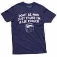 thumbnail image 1 of Men's Funny Lil Cooler double meaning T-shirt Birthday Gift funny saying Tee Shirt (Medium Navy Blue), 1 of 7