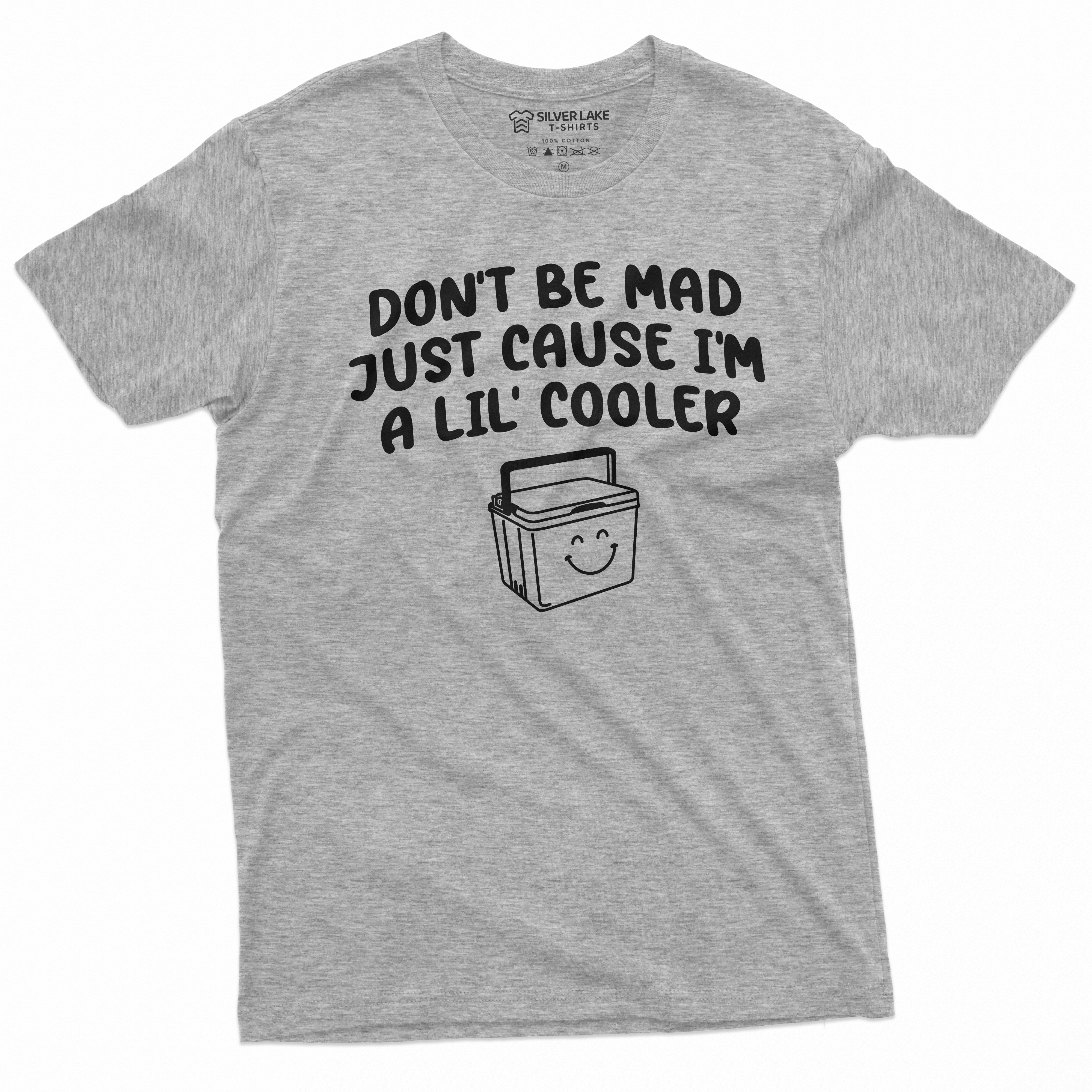 Men's Funny Lil Cooler double meaning T-shirt Birthday Gift funny