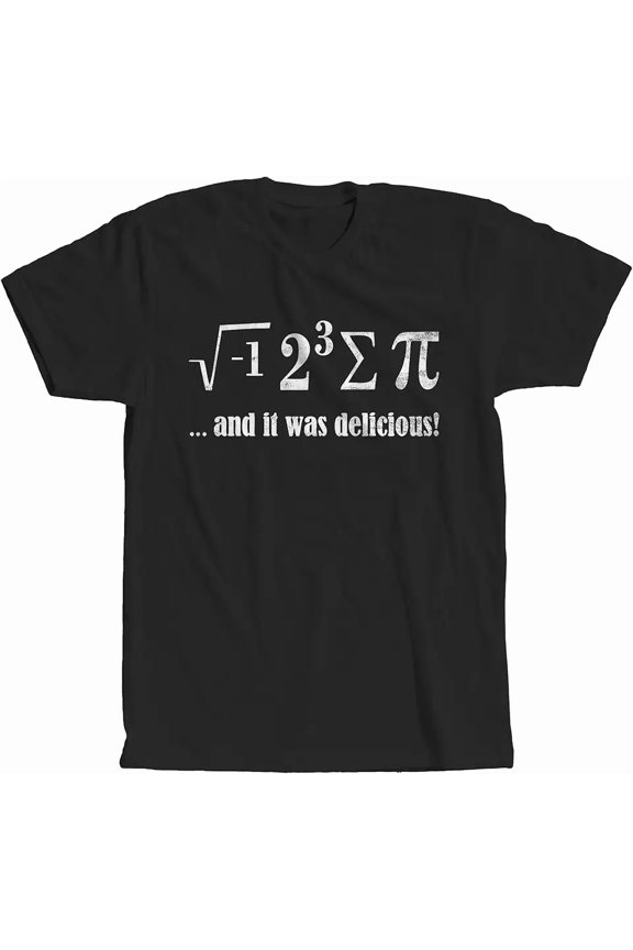 Men's Funny Math Pun I Ate Some Pi Equation T-Shirt