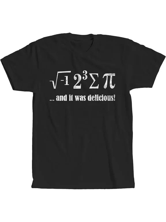 Men's Funny Math Pun I Ate Some Pi Equation T-Shirt