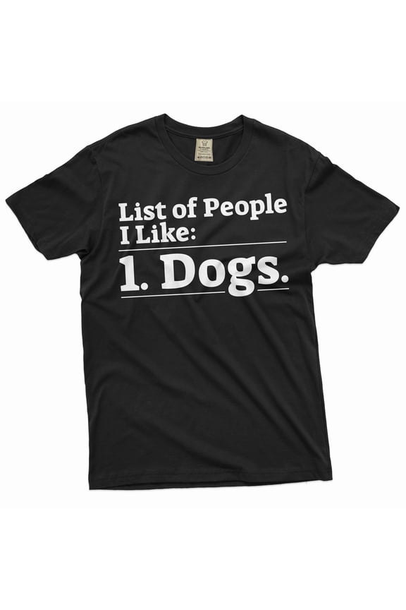 Men's Funny Pet dog Owner T-shirt dog mom dad gift tee shirt animal lover pets humor tee shirt (Large Black)