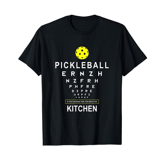 Men's Funny Pickleball T-Shirt, If You Can Read This Kitchen Joke Graphic Tee