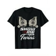 thumbnail image 1 of Men's Funny Print T-Shirt - Casual Black Tee Short Sleeve Crew T-Shirt Sizes S-3XL,Soft Cotton, 1 of 5
