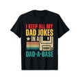 thumbnail image 1 of Men's Funny Retro Dad Jokes Pun T-Shirt, 1 of 6
