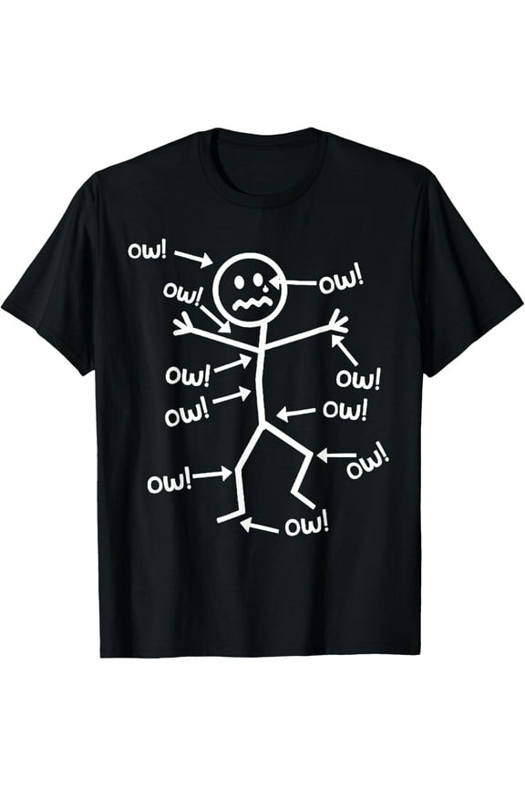 Men’s Funny Shirts Ow Character T-Shirt