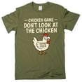 thumbnail image 1 of Men's Funny T-shirt Chicken Animal Shirt Humorous Joke T-Shirt Birthday Gift Ideas (XX-Large Military Green), 1 of 6
