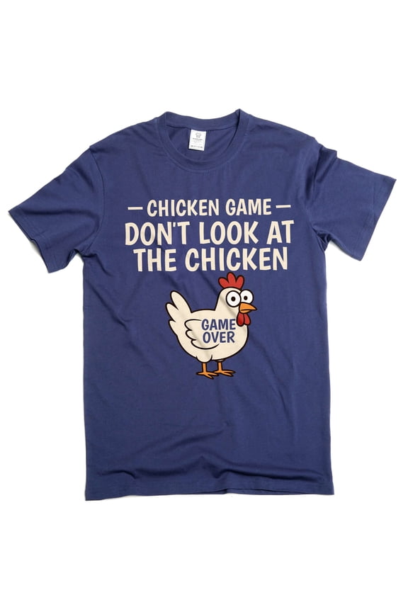 Men's Funny T-shirt Chicken Animal Shirt Humorous Joke T-Shirt Birthday Gift Ideas