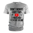 thumbnail image 1 of Men's Funny T-shirt DIY Shirt Mechanic Engineer Garage T-Shirts Humorous Gifts Father's Day Tee (Large Grey), 1 of 7