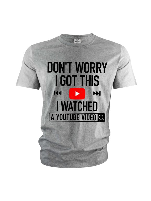 Men's Funny T-shirt DIY Shirt Mechanic Engineer Garage T-Shirts Humorous Gifts Father's Day Tee (Small Grey)