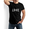 thumbnail image 1 of Men's Funny Tee Shirt Husband Birthday I Love My Wife Heart Cool Husband Women Gift T-Shirt Black XL, 1 of 6