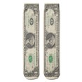 thumbnail image 1 of Men's Funny Unisex Novelty 3D Printed Middle Calf Socks Dollar Bill Money Patterned Middle Tube Socks Christmas Gift, 1 of 8