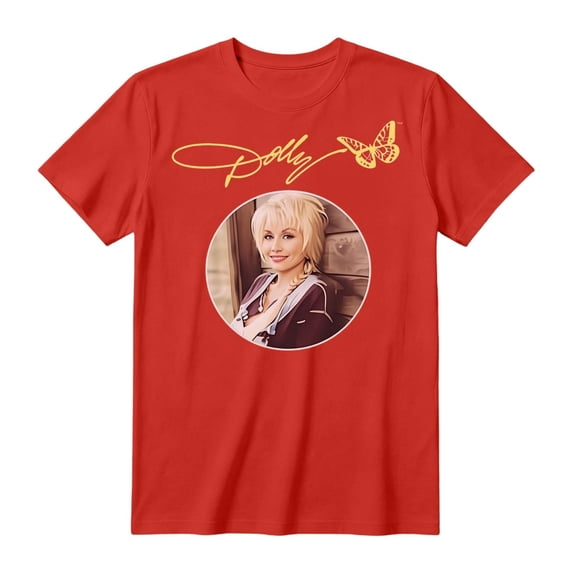 Men's Funny Vintage Dolly T-Shirt Country Music Legend Tshirt Short Sleeve Crewneck Graphic Tees Retro Tee Top L