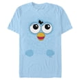 thumbnail image 1 of Men's Furby Blue Furby  Graphic Tee Light Blue 2X Large, 1 of 4