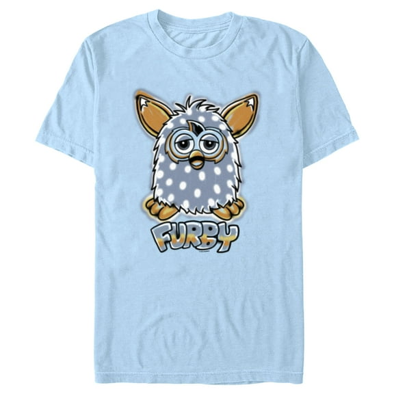 Men's Furby Retro Airbrush  Graphic T-Shirt