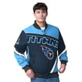 thumbnail image 1 of Men's G-III Extreme  Navy Tennessee Titans Maximum Racing Full-Snap Jacket, 1 of 2