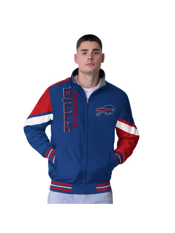 Men's G-III Extreme Royal Buffalo Bills Strong Arm Reversible Full-Zip Jacket