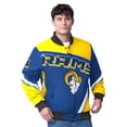 thumbnail image 1 of Men's G-III Extreme  Royal Los Angeles Rams Maximum Racing Full-Snap Jacket, 1 of 2