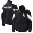 thumbnail image 1 of Men's G-III Sports by Carl Banks Black Chicago White Sox Earned Run Full-Zip Jacket, 1 of 3