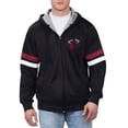 thumbnail image 1 of Men's G-III Sports by Carl Banks Black Miami Heat Contender Full-Zip Hoodie Jacket, 1 of 2