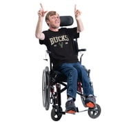 Mens G-III Sports by Carl Banks Black Milwaukee Bucks Adaptive Classic Team Spirit Short Sleeve T-Shirt