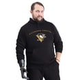 thumbnail image 1 of Men's G-III Sports by Carl Banks Black Pittsburgh Penguins Adaptive Classic Team Arc Fleece Hoodie, 1 of 5