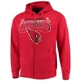 thumbnail image 1 of Men's G-III Sports by Carl Banks Cardinal Arizona Cardinals Perfect Season Full-Zip Hoodie, 1 of 4