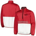 thumbnail image 1 of Men's G-III Sports by Carl Banks Cardinal Arkansas Razorbacks Cornerman-Half-Zip Top, 1 of 3