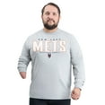 thumbnail image 1 of Men's G-III Sports by Carl Banks Gray New York Mets Adaptive Long Sleeve T-Shirt, 1 of 6