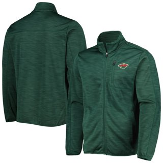 Officially Licensed NFL Men's Faux Suede Full-Zip Jacket by Glll - Eagles