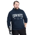 thumbnail image 1 of Men's G-III Sports by Carl Banks Navy Dallas Cowboys Adaptive Team Spirit Graphic Fleece Pullover Hoodie, 1 of 7