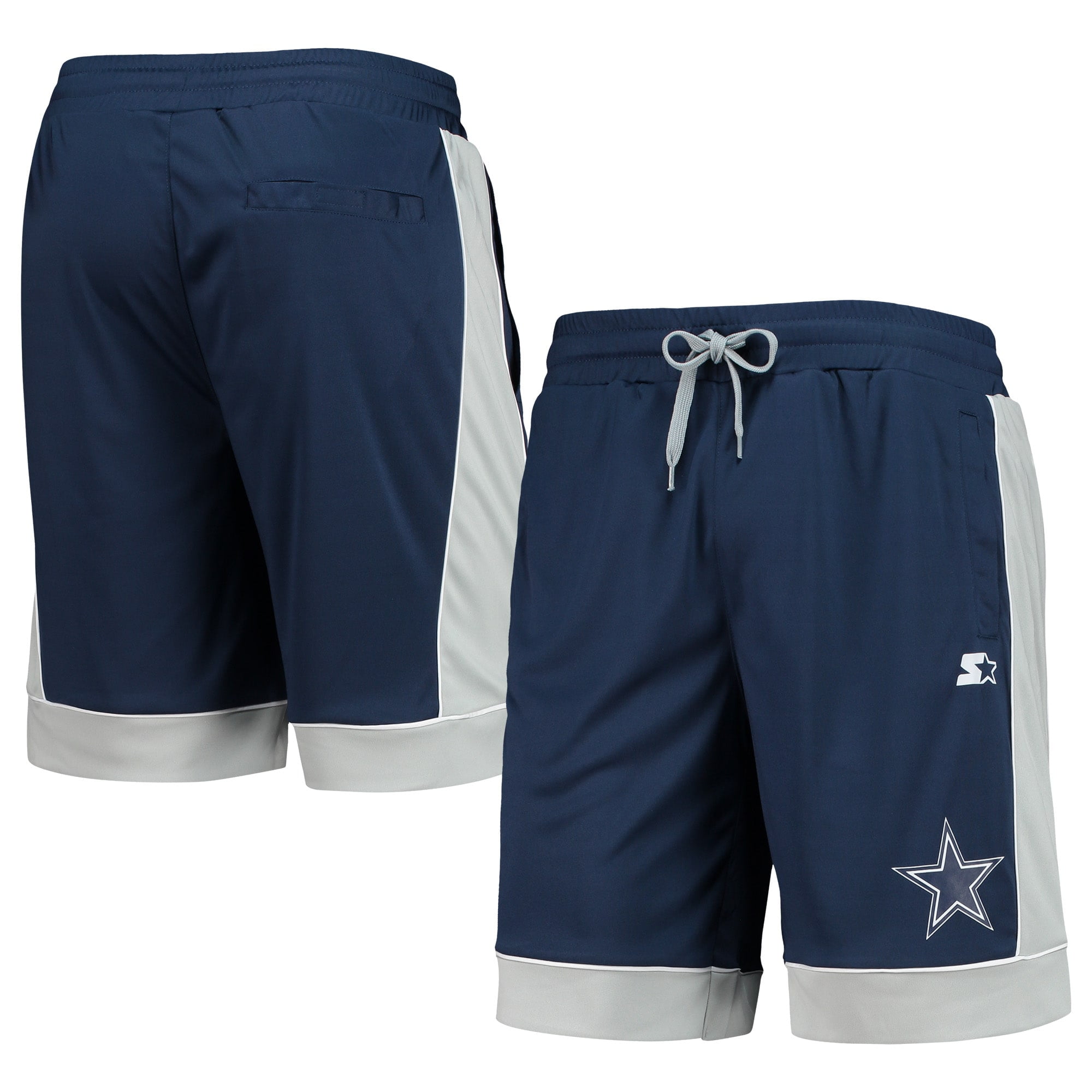 Concepts Sport Men's Navy Dallas Cowboys Knit Jam Shorts, Elastic