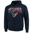 thumbnail image 1 of Men's G-III Sports by Carl Banks Navy Houston Texans Perfect Season Full-Zip Hoodie, 1 of 4