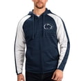 thumbnail image 1 of Men's G-III Sports by Carl Banks Navy Penn State Nittany Lions Neutral Zone Raglan Full-Zip Track Jacket Hoodie, 1 of 2