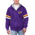 thumbnail image 1 of Men's G-III Sports by Carl Banks Purple Los Angeles Lakers Contender Full-Zip Hoodie Jacket, 1 of 2