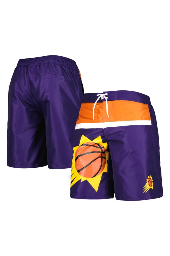 Men's G-III Sports by Carl Banks Purple Phoenix Suns Sea Wind Swim Trunks