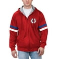 thumbnail image 1 of Men's G-III Sports by Carl Banks Red LA Clippers Contender Full-Zip Hoodie Jacket, 1 of 2