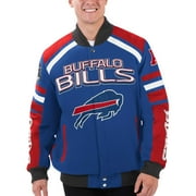 G-III APPAREL Men's G-III Sports by Carl Banks Royal Buffalo Bills Power Forward Racing Full-Snap Jacket
