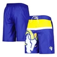 thumbnail image 1 of Men's G-III Sports by Carl Banks Royal Los Angeles Rams Sea Wind Swim Trunks, 1 of 3