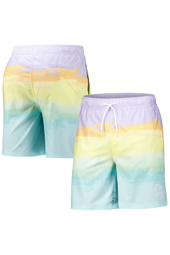 Men's G-III Sports by Carl Banks St. Louis Cardinals Perfect Game Volley Board Shorts