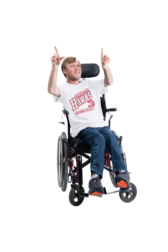 Men's G-III Sports by Carl Banks White Atlanta Hawks Adaptive Headliner T-Shirt