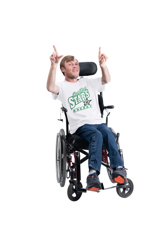 Men's G-III Sports by Carl Banks  White Dallas Stars Adaptive Headliner T-Shirt